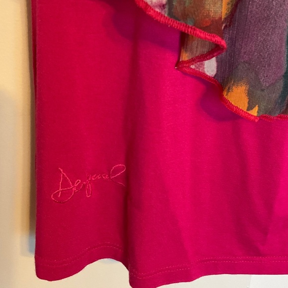 Desigual Off The Shoulder Abstract Print Blouse - Picture 2 of 4